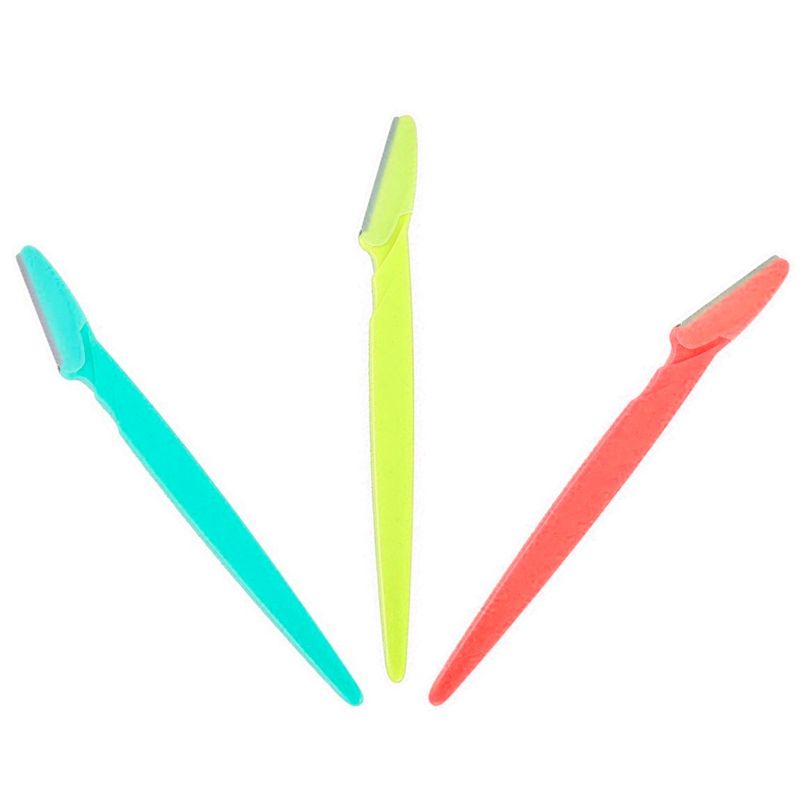 COSMETICAVAL - Set de 3 navajas perfiladoras de cejas CVL