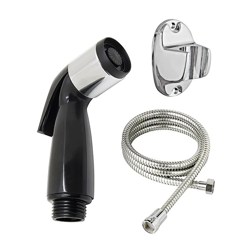 STRETTO - Kit Ducha Bidet 1 Función Flexible 1,5 Mts Y Soporte Fijo