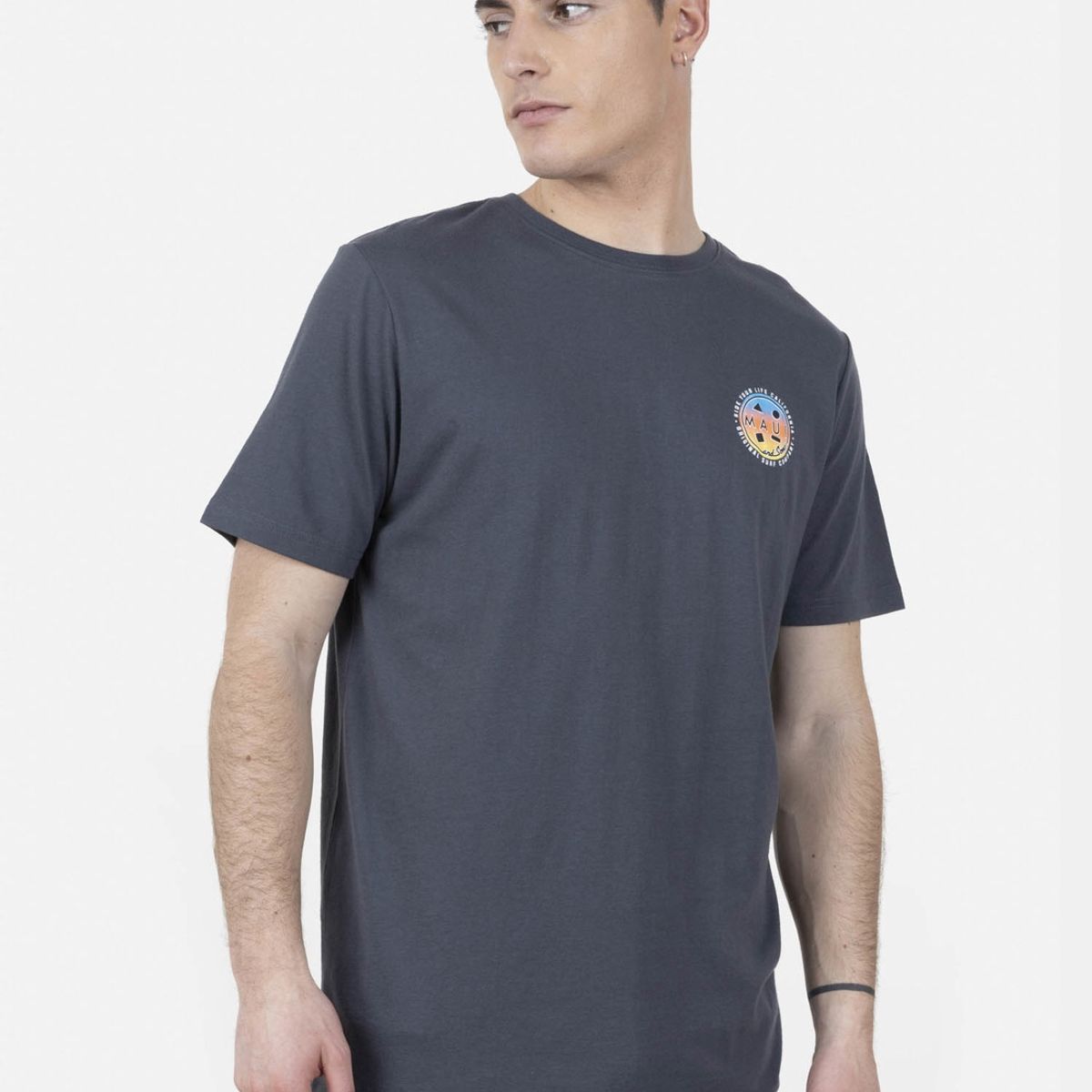 MAUI AND SONS - Pack Polera Billetera 5AV1558 Hombre Gris Oscuro Maui and Sons