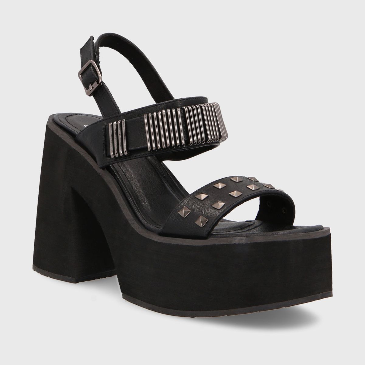 GOTTA - Sandalia Mujer Plataforma Negra 35294