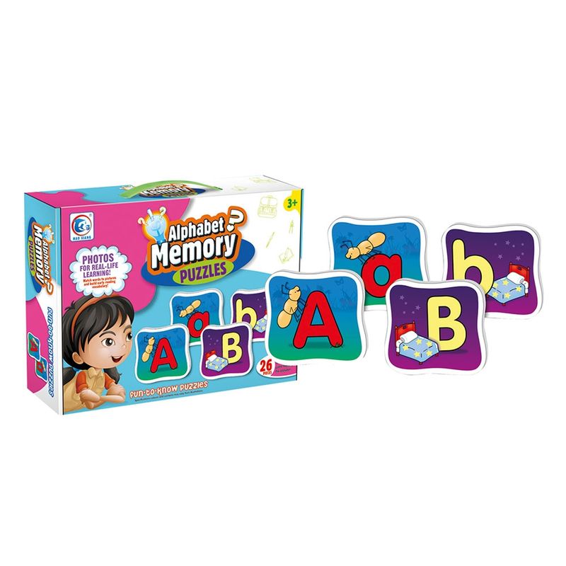 NOBEL TOYS - Juego Aprendizaje Memoriza Caja Con Asa 28x21x6cm