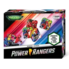POWER RANGERS - Memorice 52 Piezas Power Ranger