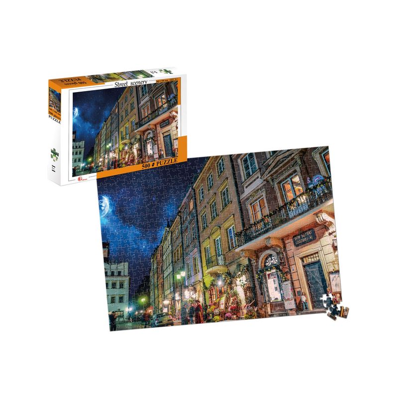 PRONOBEL - Puzzle 500 Piezas Paisajes Calles Nobel Gift