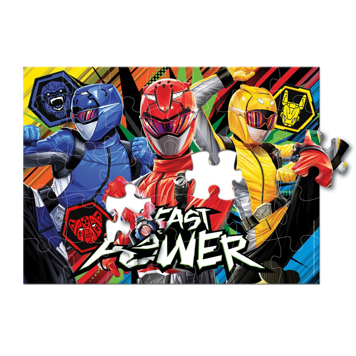 POWER RANGERS - Puzzle 35 Piezas Power Ranger