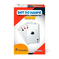 NOBEL TOYS - Set Naipe Ingles En Doble Blister Pronobel