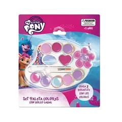 HASBRO - Set Paleta Colores Con Brillo Labial My Little Pony