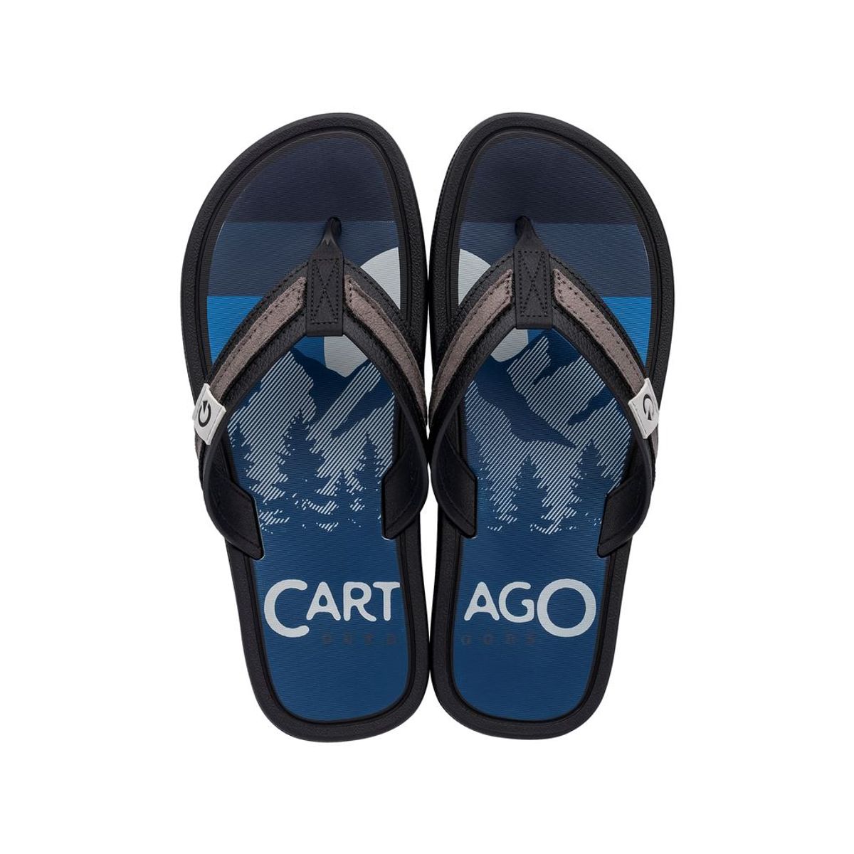 CARTAGO - Sandalia Hombre Azul Mallorca 013 Cartago