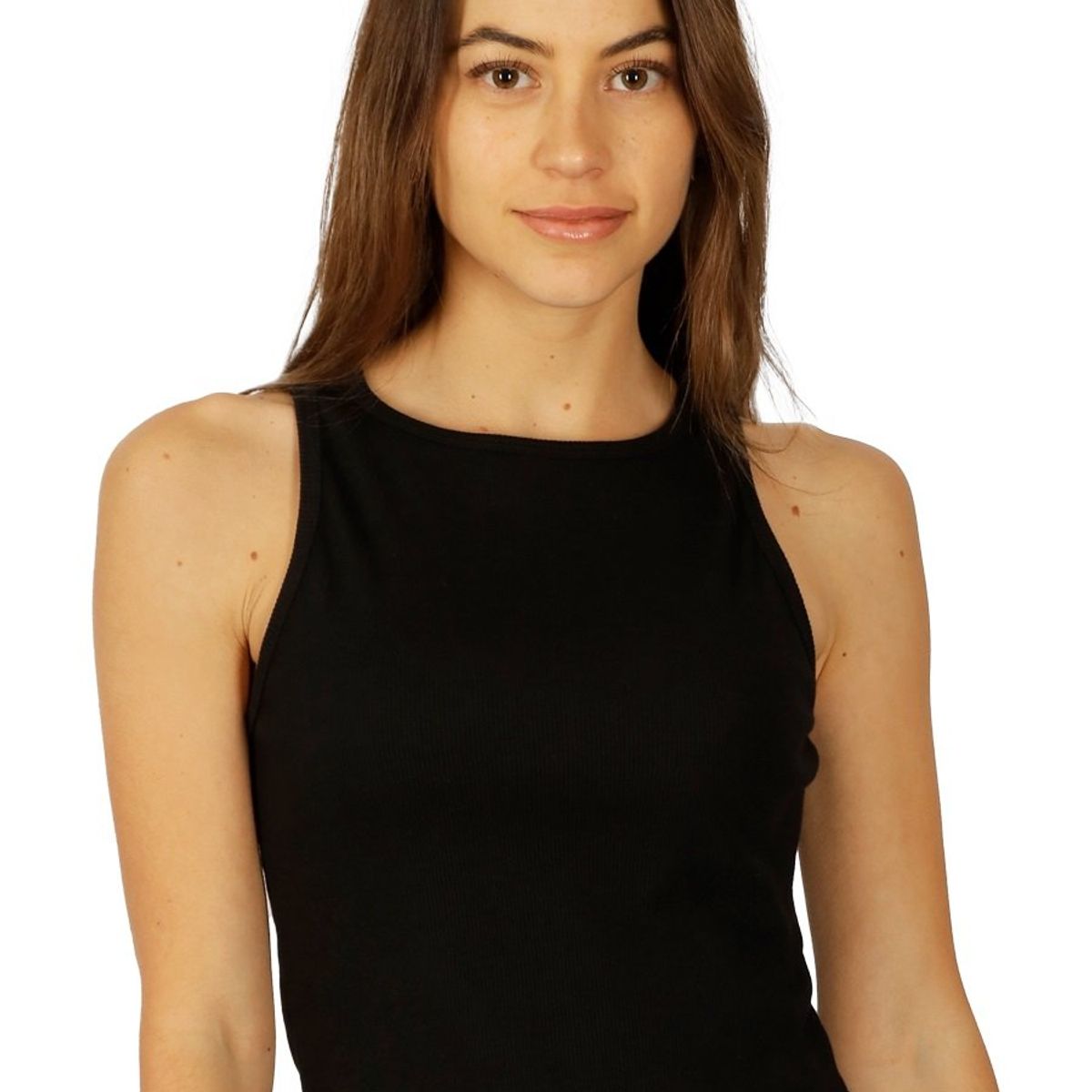 DIVINO JEANS - Polera Byork V Negra