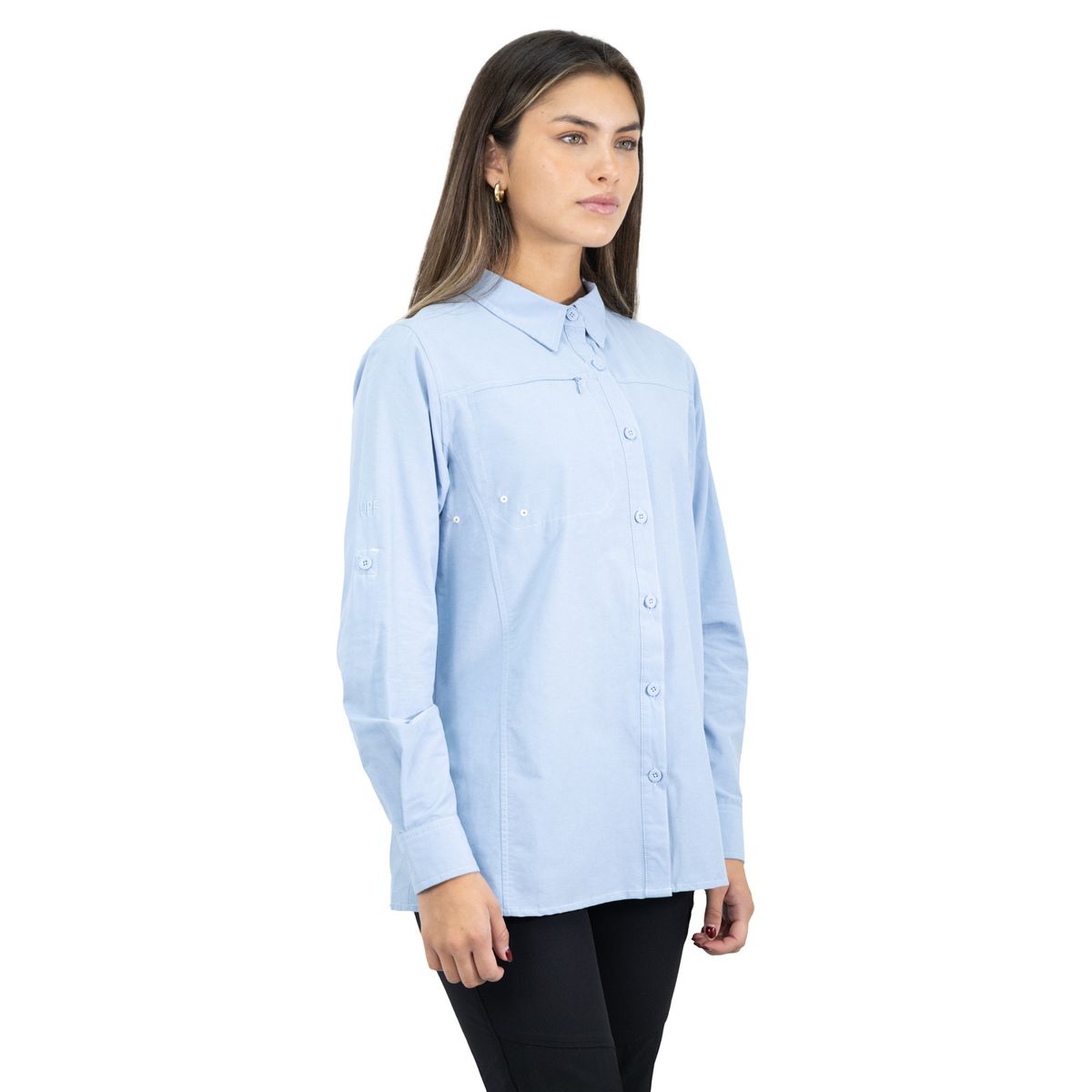 HARDWORK - Camisa HW Duck Dry Mujer Celeste
