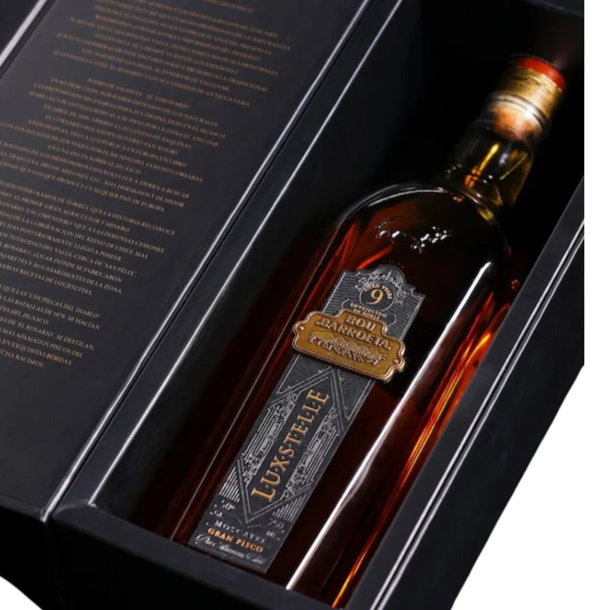 BOU - Gran Pisco Bou Barroeta Luxstelle 50º 750 ml