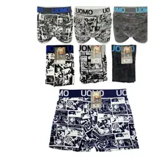 EVERSO - Pack 6 Boxer Hombre con Diseños Surtidos.