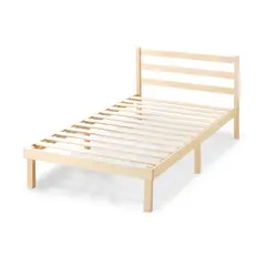 ZINUS - Base de cama Europea con respaldo 2 plazas150x190x36cm
