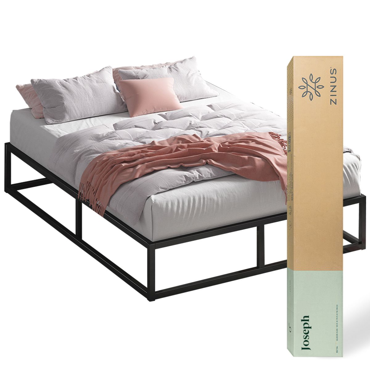 ZINUS - Base de cama JOSEPH Zinus King 180x200x25cm