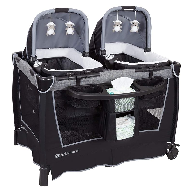 BABY TREND - CUNA PARA GEMELOS O MELLIZOS SHALE BABY TREND