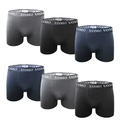 EVERSO - Pack 6 Boxer Hombre Liso Colores Surtidos.