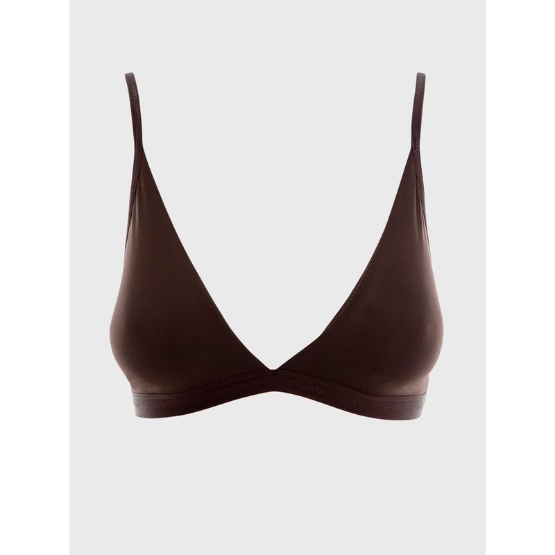 CALVIN KLEIN - Bralette Triángulo Form to Body Café Calvin Klein