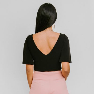 Imagen 2 del producto Crop Top Magaly Negro