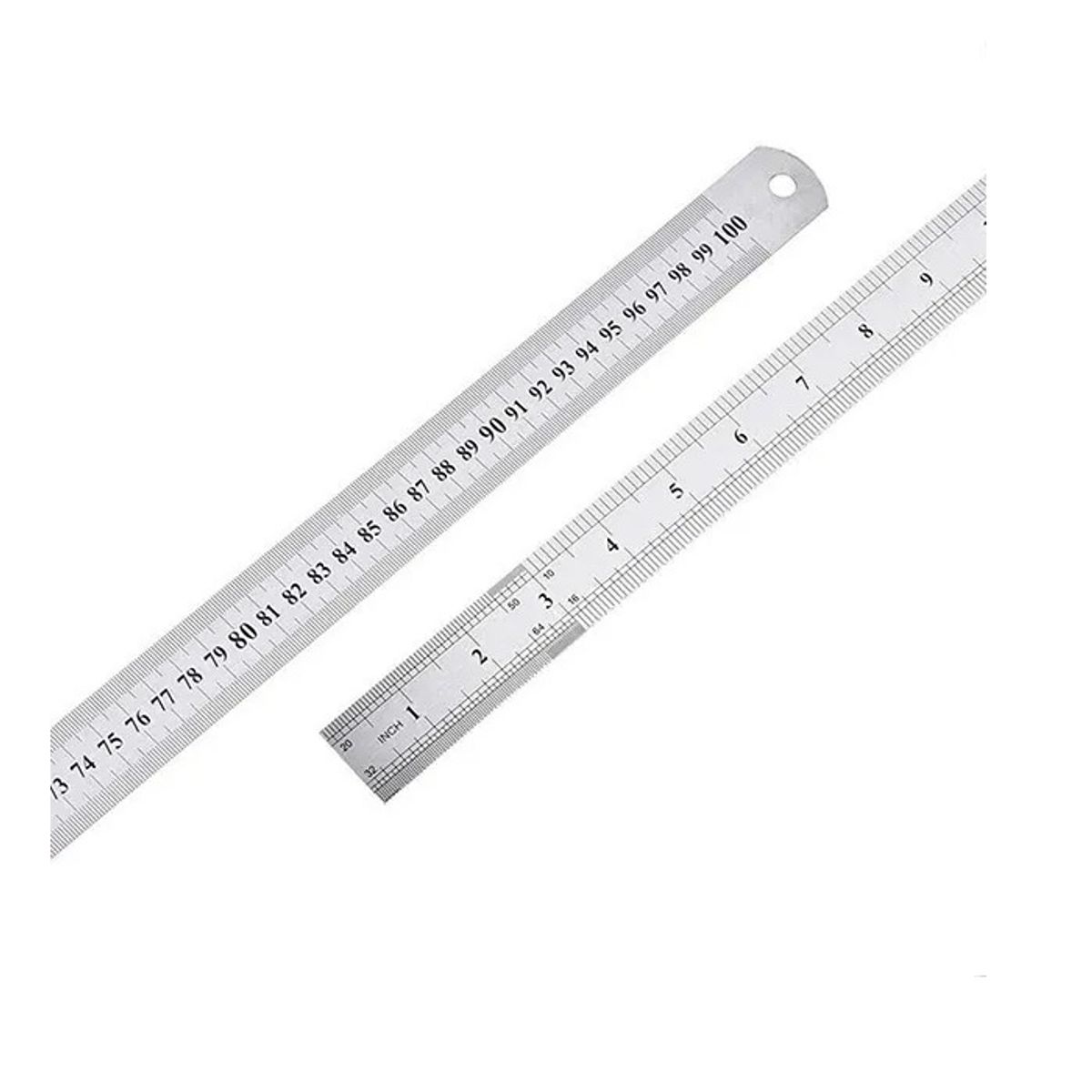 GENERICO - Regla Acero Metalica 1 Metro