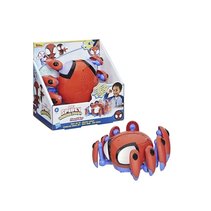 HASBRO - Figura Spidey Amazing Friends Trace-e Araña Sonidos