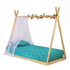 MPA DECOHOGAR - Cama para niños, Base Cama tipi sb - 1,5 plaza
