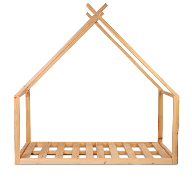 MPA DECOHOGAR - Cama para niños, Base Cama Casa frontal sb - 1,5 plaza