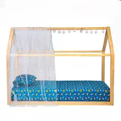 MPA DECOHOGAR - Cama para niños, Base Cama Casa costado sb - 1,5 plaza