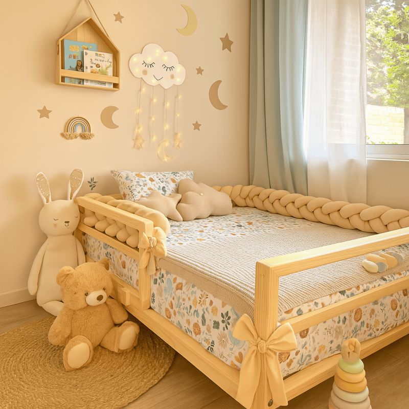 MPA DECOHOGAR - Cama para niños, Base Cama bh para niños - 1 plaza