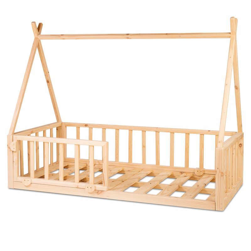 MPA DECOHOGAR - Cama para niños, Base Cama tipi bv de madera - 1,5 plaza