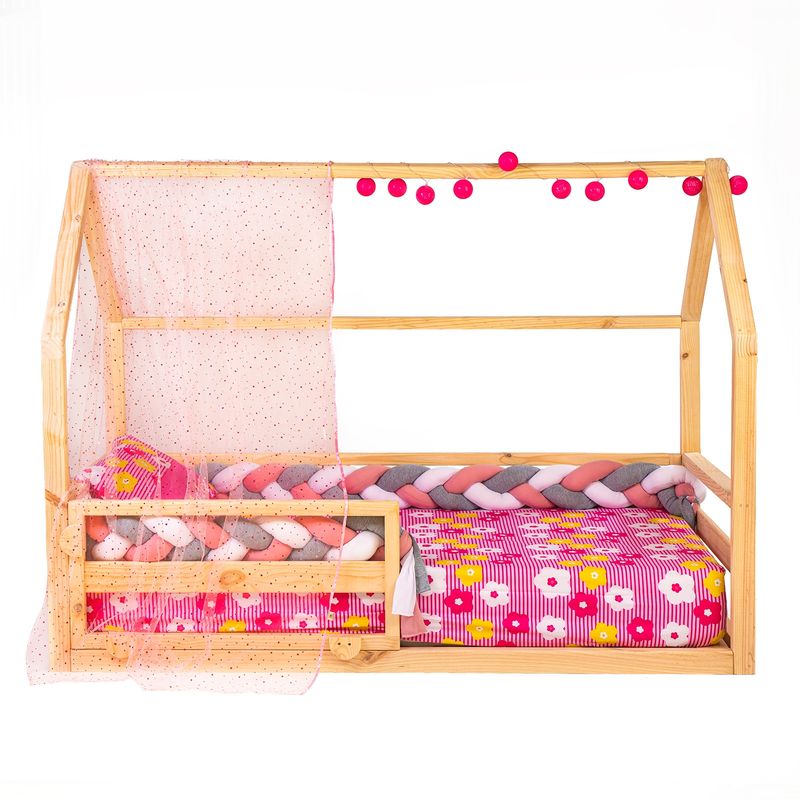 MPA DECOHOGAR - Cama para niños, Base Cama Casita bh para niños - 1 plaza
