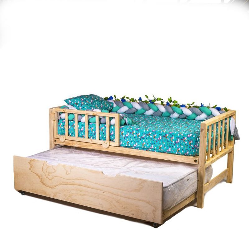 MPA DECOHOGAR - Cama infantil de madera, Base Cama bv nido - 1 plaza