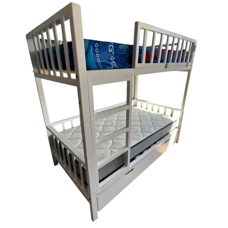 MPA DECOHOGAR - Base Camarote infantil con cajones madera - 1,5 plaza