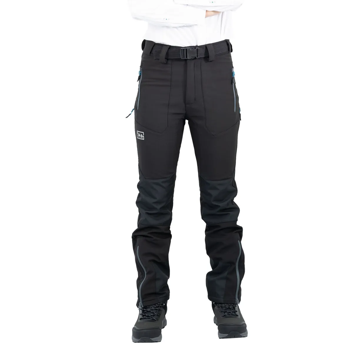 HARDWORK - Pantalón Térmico HW Wolverine Antiacido Negro Mujer