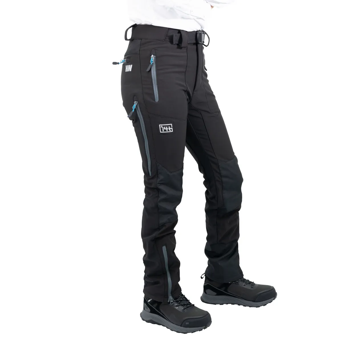 HARDWORK - Pantalón Térmico HW Wolverine Antiacido Negro Mujer