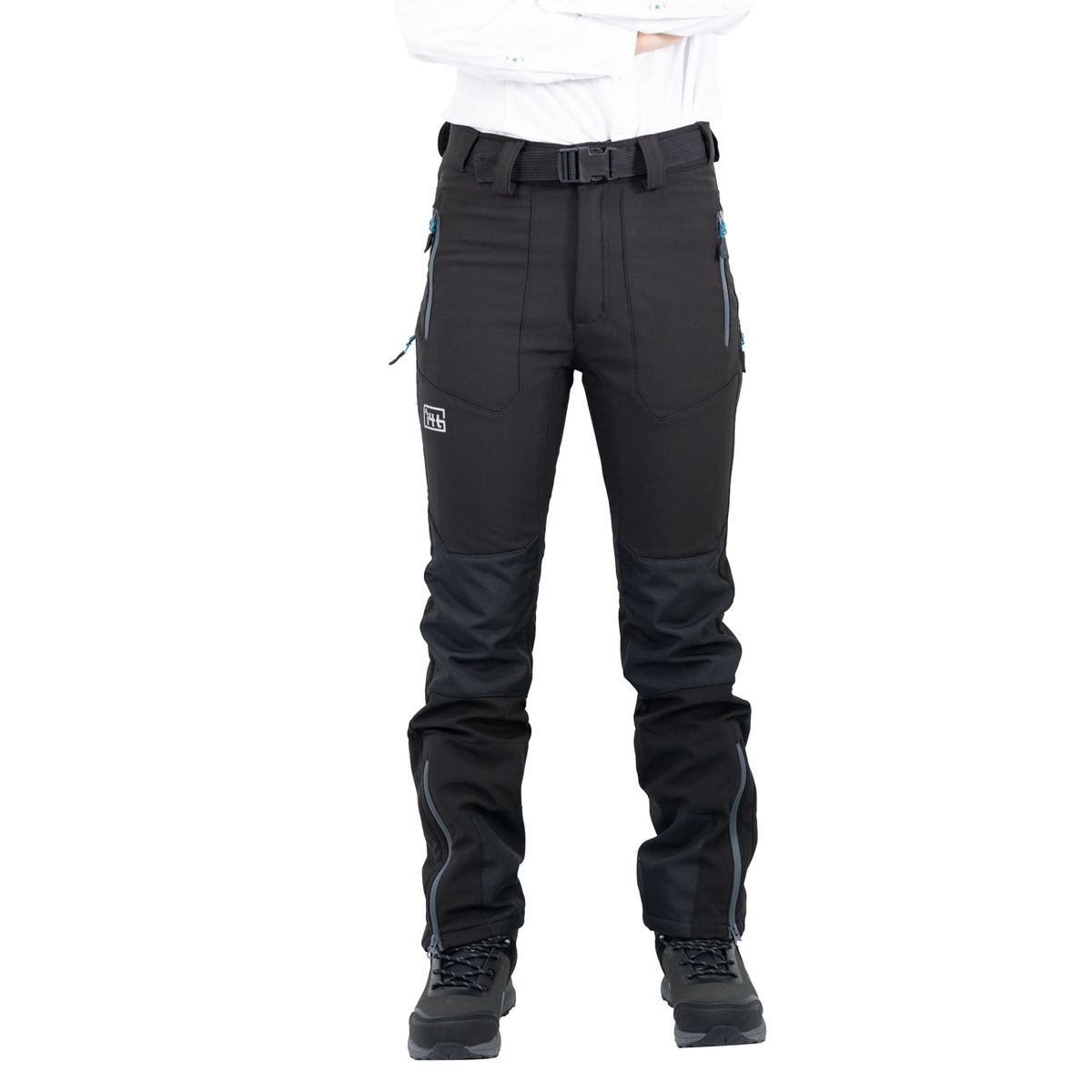 HARDWORK - Pantalón Térmico HW Wolverine Antiacido Negro Mujer