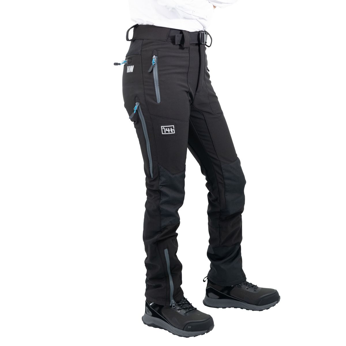 HARDWORK - Pantalón Térmico HW Wolverine Antiacido Negro Mujer