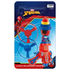 MARVEL - Lanza Helices Y Trompos Spiderman Pronobel