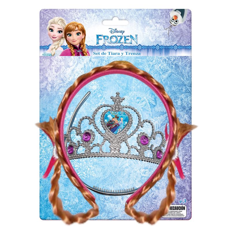 FROZEN - Set De Tiara Y Trenza Frozen Pronobel