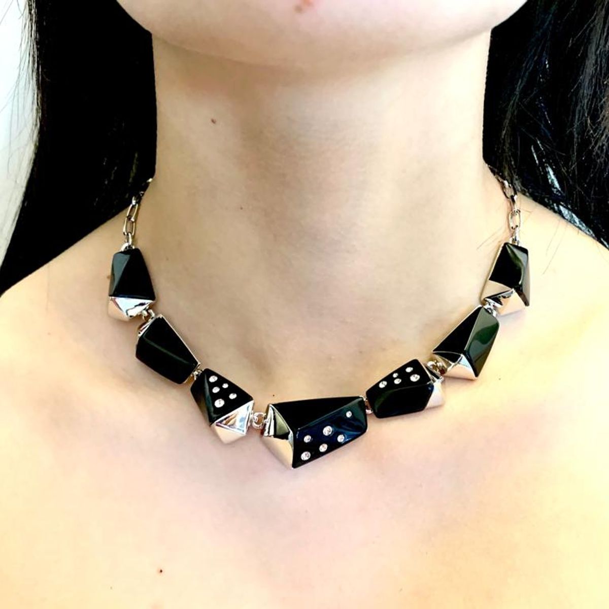 CAMILLE LUCIE - COLLAR CAMILLE LUCIE ENCHAPADO EN RODIO