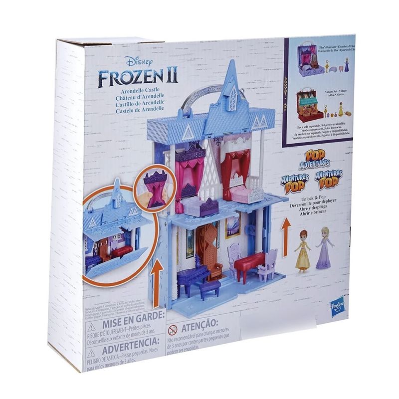 HASBRO - Frozen Castillo Arendelle Pop Incluye Elsa Y Anna