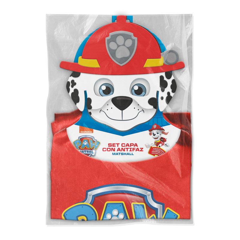 PAW PATROL - Set Capa Marshall con Antifaz Paw Patrol
