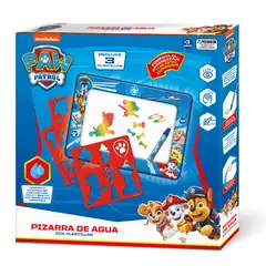 PAW PATROL - Pizarra De Agua con Plantillas