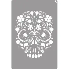 LA PAJARITA - Stencil Skull 20x30