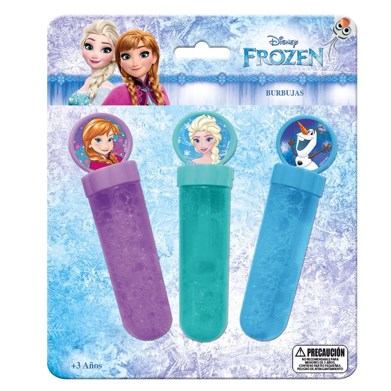 FROZEN - Burbujas Basica 3 Unidades Frozen Disney Pronobel