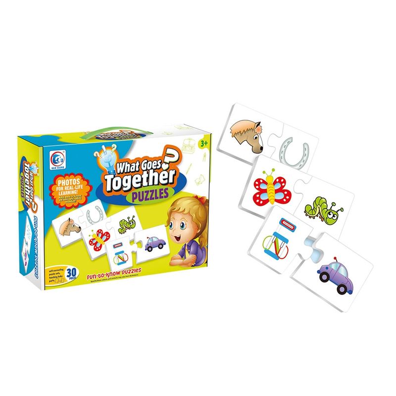 NOBEL TOYS - Juego Aprendizaje Asociaciones Caja Con Asa 28x21x6cm