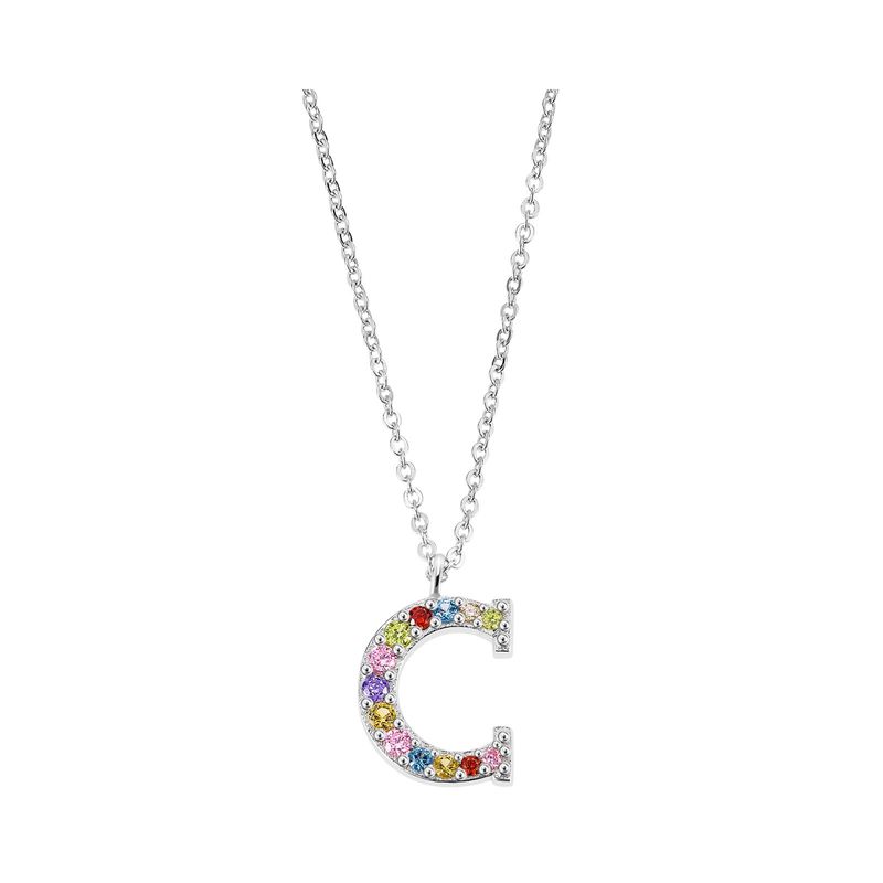 LOTUS SILVER - Collar LP3426-1/C Lotus Silver Mujer Letters