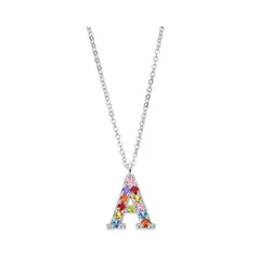 LOTUS SILVER - Collar LP3426-1/A Mujer Letters