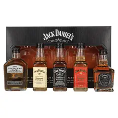 JACK DANIELS - Colección Premium 5 miniaturas 50 ml