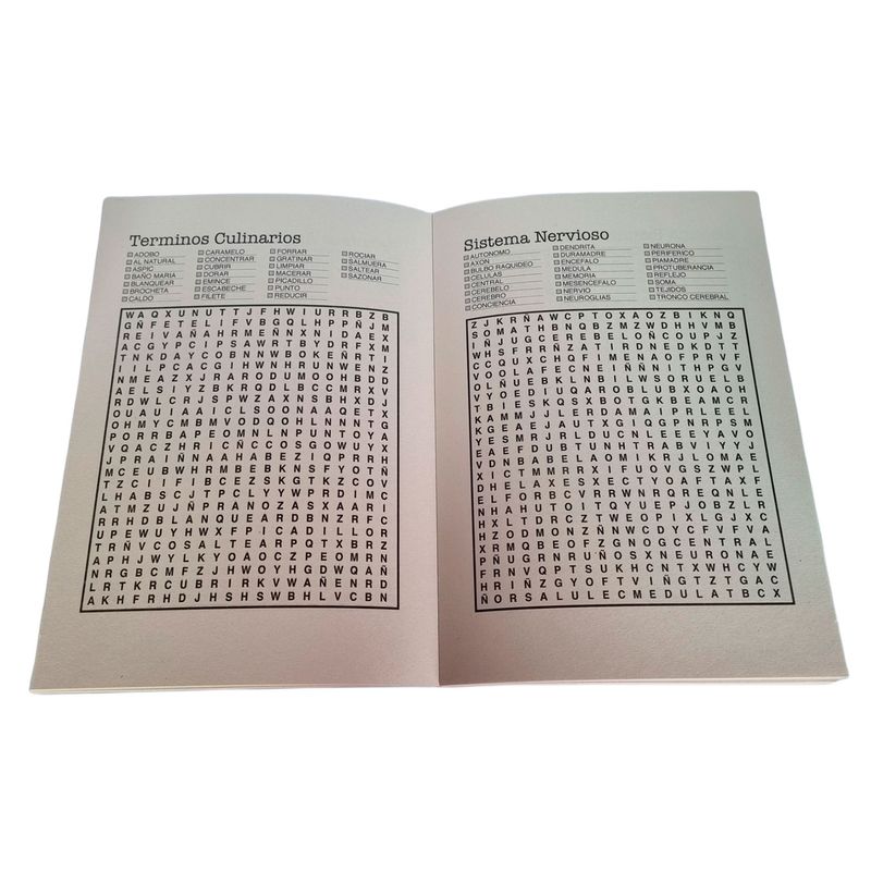 GENERICO - Sopa de Letras 18x26Cms 30Hojas