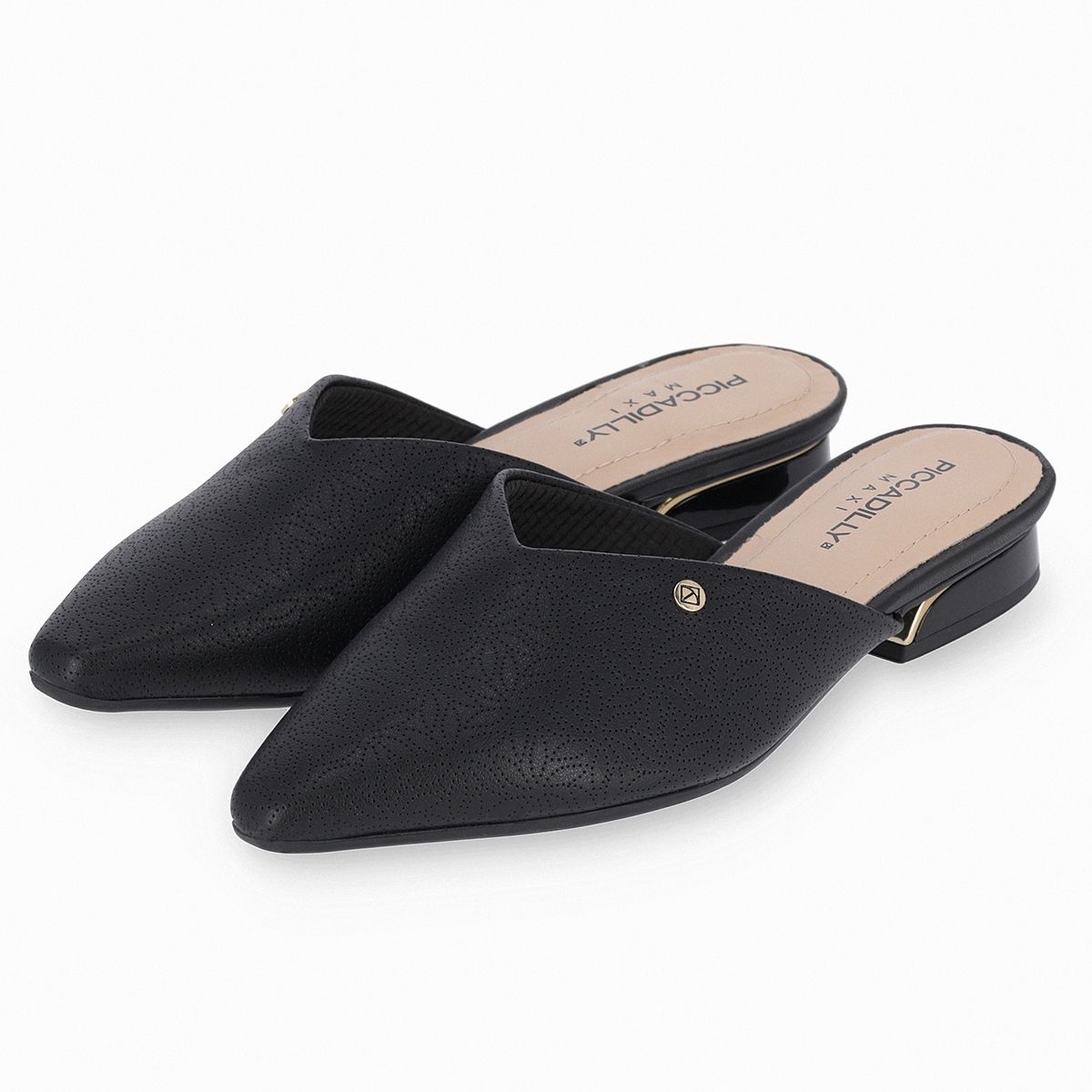 PICCADILLY - Zapato Silvia Floral Negro Piccadilly