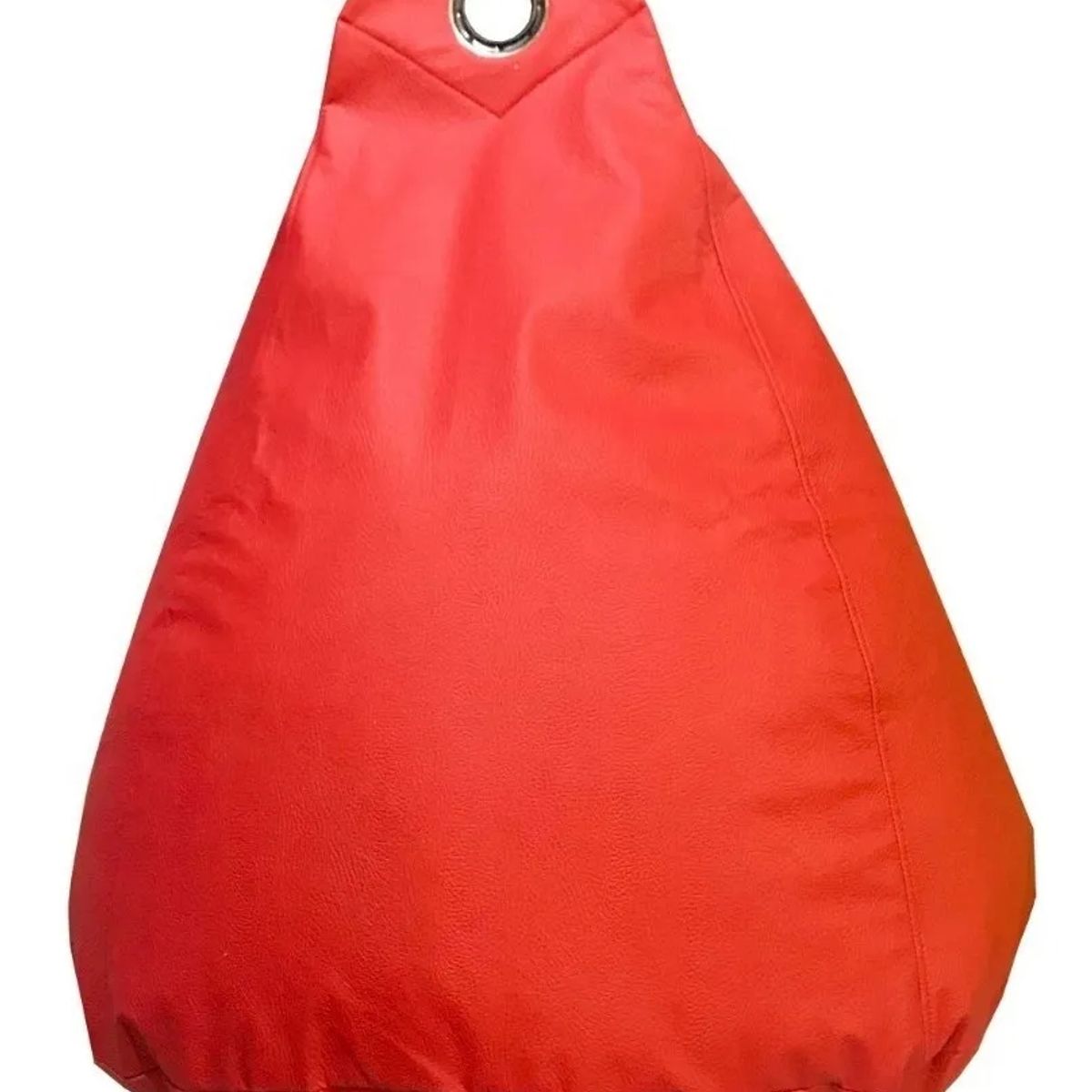 REHUCE - Puff para niños eco cuero - Rojo